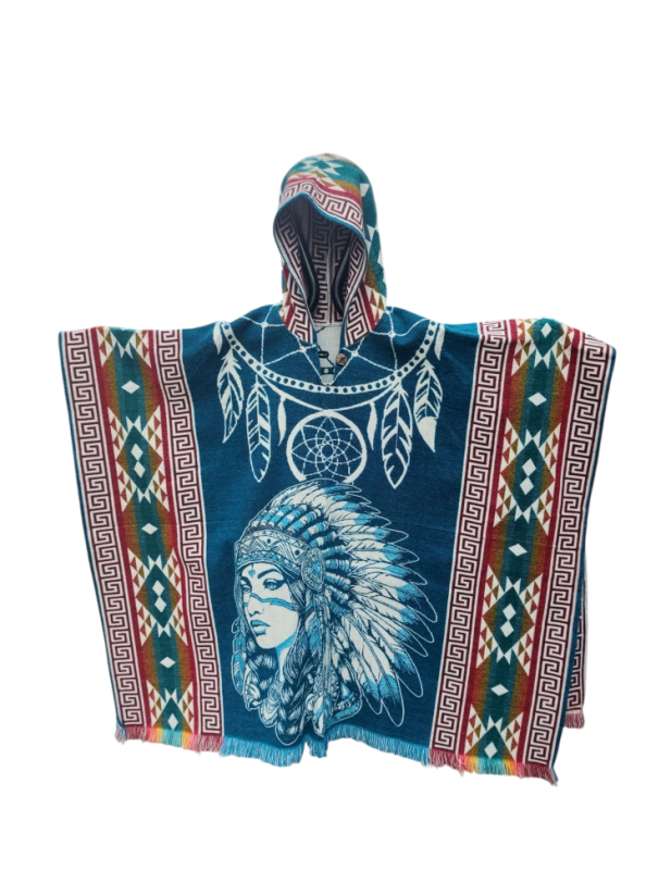 Pánské Pončo Indian