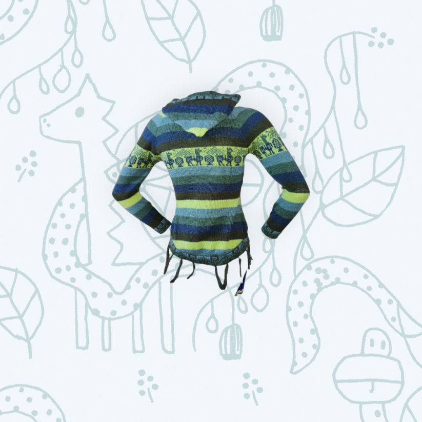 Dívčí Svetry Shaquira Zelená - Dětské velikosti: 128