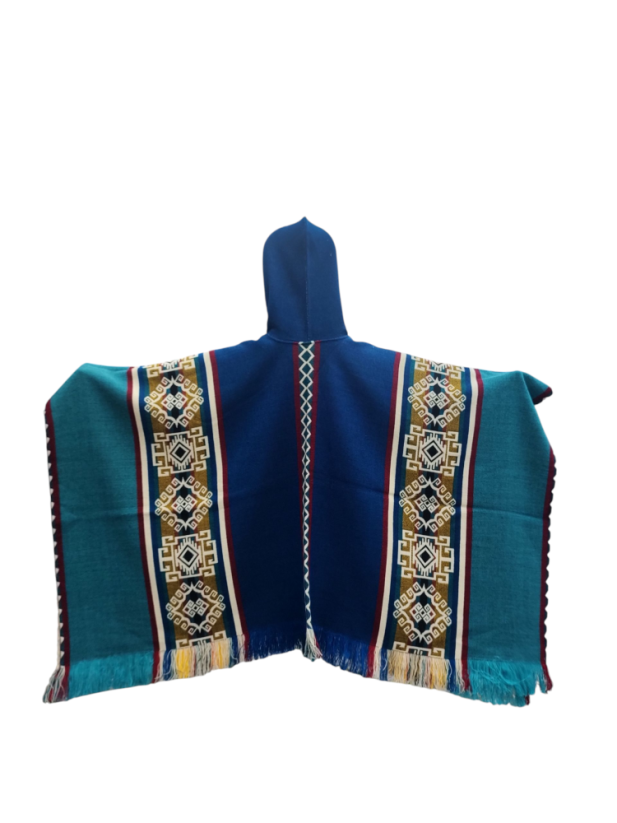 Pončo Andes Zelená