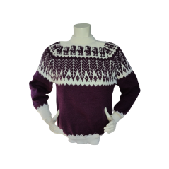 Dámské Svetry Suri Švestková